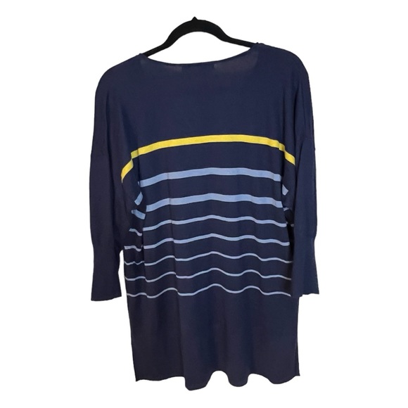 A Pennington’s striped blue sweater in size 0X - Picture 6 of 6